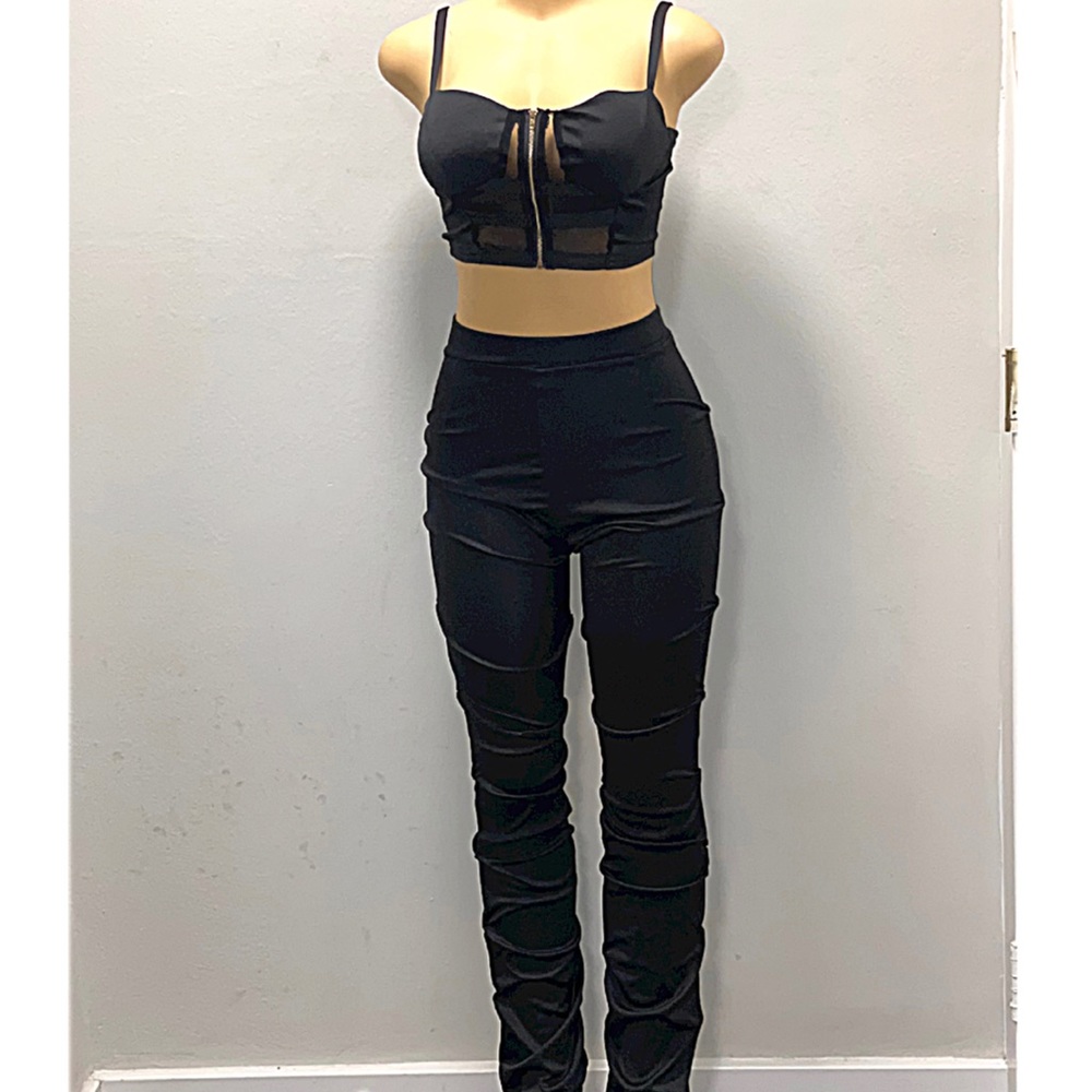 2pc stack pants set - Picture 2 of 2